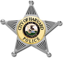 City of Harvard Police Badge Logo