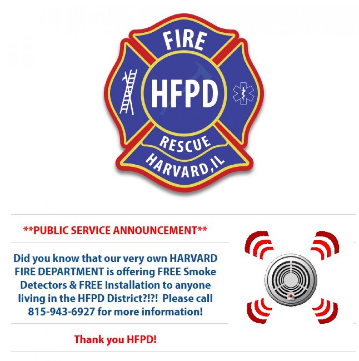 HFPD Public Service Announcement