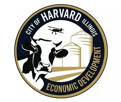 City of Harvard Logo with EconDev Text